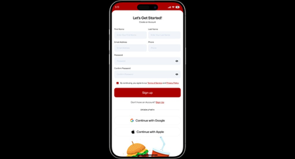 Qweek — Sign up & create account