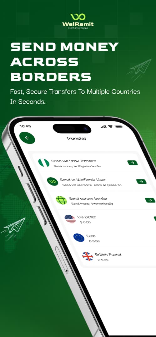 WelRemit — Send money across borders